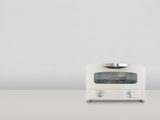 シンプルなオーブントースター